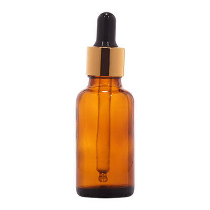 Buy Amber Glass Essential Oil Dropper Bottle (30ml) Online in India - The Art Connect