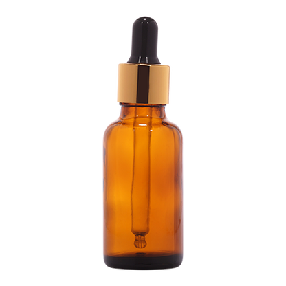 Amber Glass Dropper Bottle (50ml)