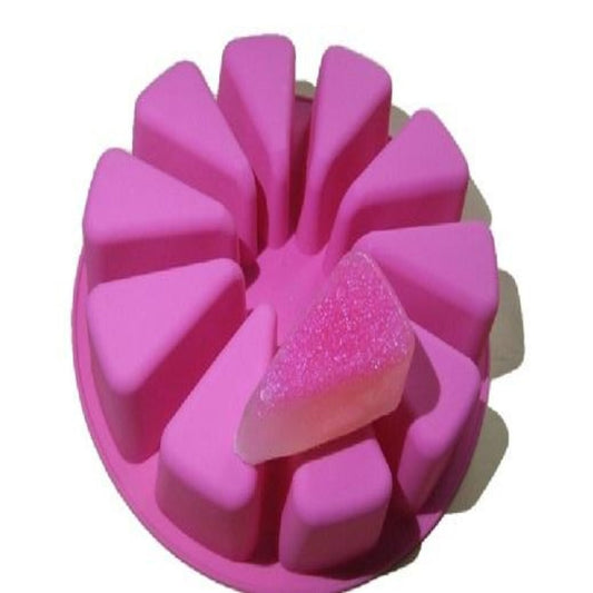 Buy Cake Slices Silicone Moulds for Soap Making, Chocolate Making and Baking Online in India - The Art Connect