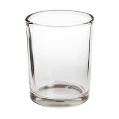 Transparent Candle Votive Glass Holder/Container - 80ml