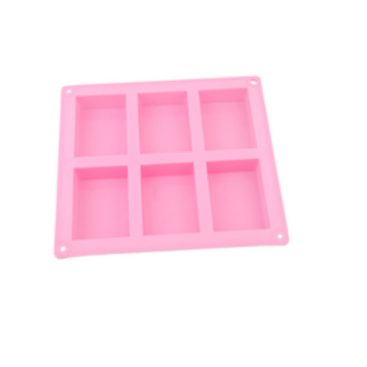 Buy Rectangle Silicone Soap Mould - 100gms Silicone Moulds for Soap Making, Chocolate Making and Baking Online in India - The Art Connect