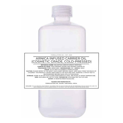 Arnica Infused Carrier Oil (Cosmetic Grade)