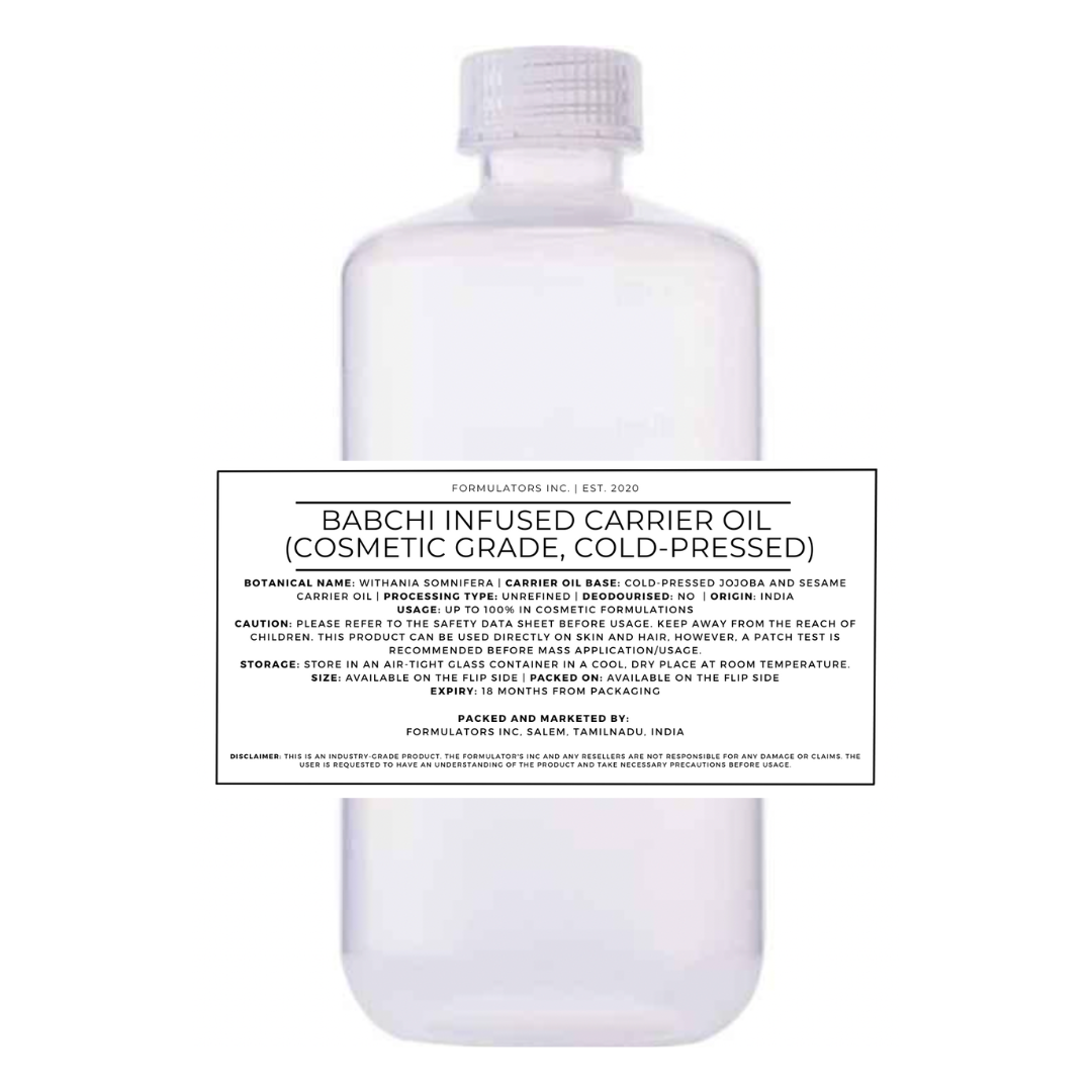 Babchi Infused Carrier Oil (Cosmetic Grade)