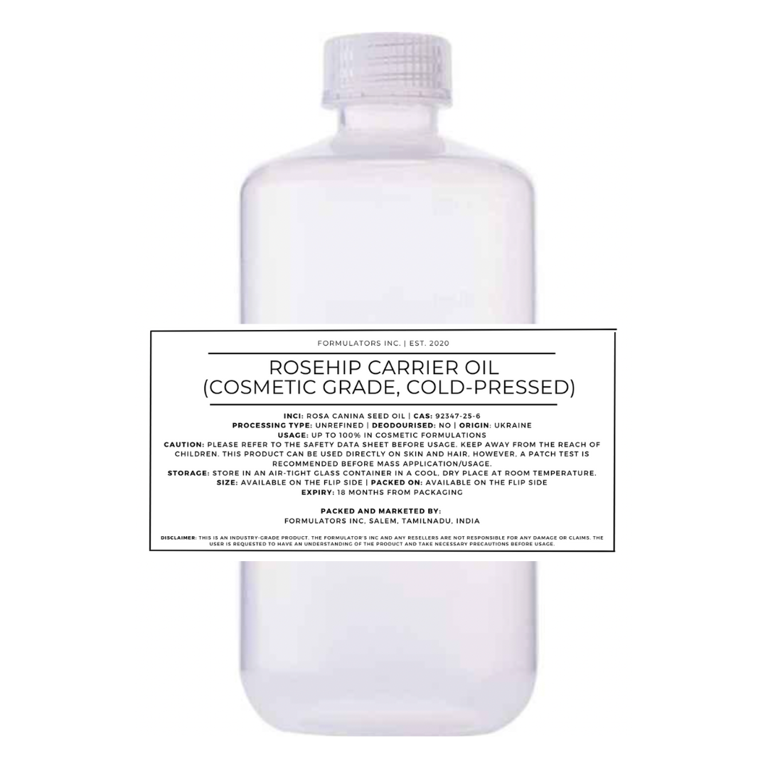 Rosehip Carrier Oil (Cosmetic Grade)