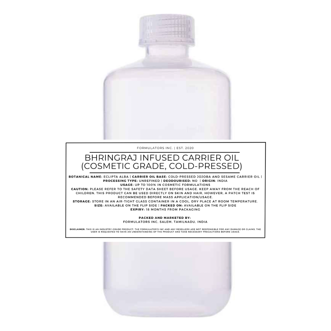 Bhringraj Infused Carrier Oil (Cosmetic Grade)