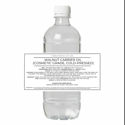 Walnut Carrier Oil  (Cosmetic Grade)