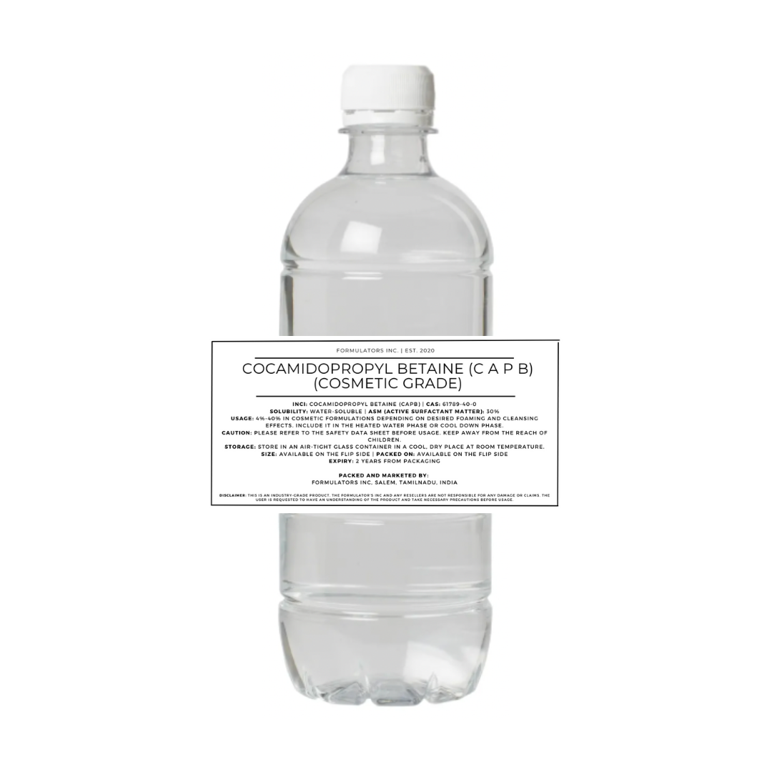 Cocamidopropyl Betaine (CAPB) (Cosmetic Grade)