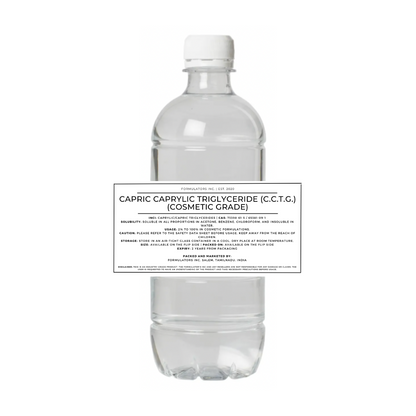 Capric Caprylic Triglyceride (C.C.T.G.)  (Cosmetic Grade)