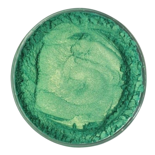 Pearlescent Emerald Green Mica Colour (Candle / Epoxy / Polymer Clay / Paint Making)