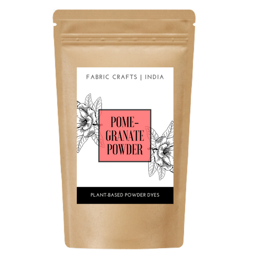 Pomegranate Peel Powder (Natural Plant-Based Extract Fabric Dye)