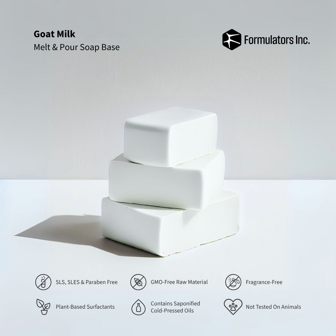 Goatmilk Melt And Pour Soap Base (SLS, SLES & Paraben Free)