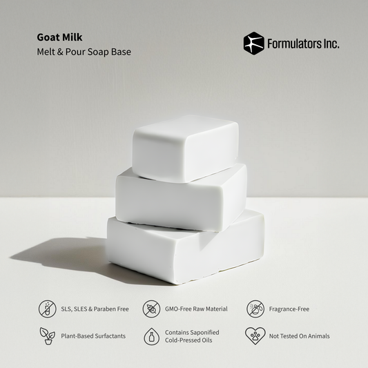 Goatmilk Melt And Pour Soap Base (SLS, SLES & Paraben Free)