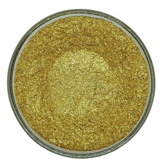 Pearlescent Gold Mica Colour (Candle / Epoxy / Polymer Clay / Paint Making)