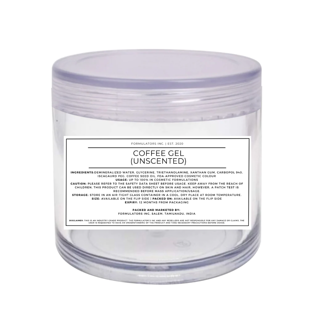 Coffee Gel (Unscented)