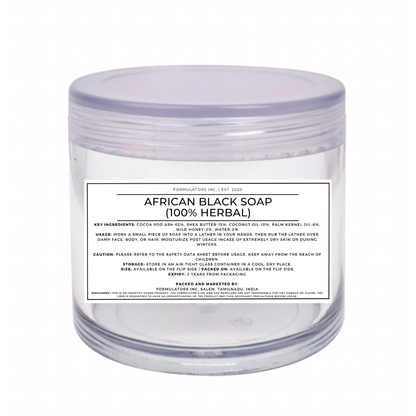 African Black Soap (100% Herbal)