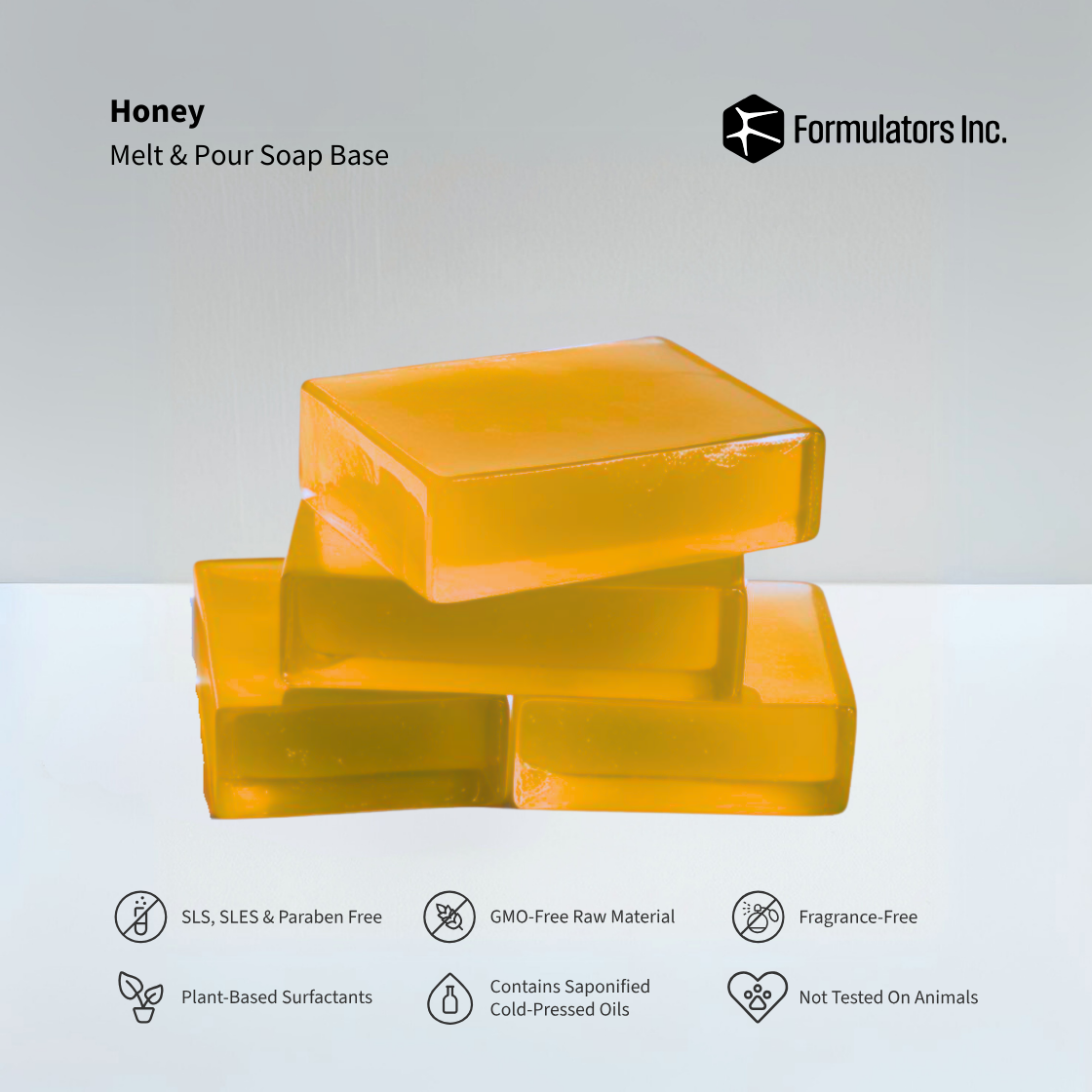 Honey Melt And Pour Soap Base (SLS, SLES & Paraben Free)