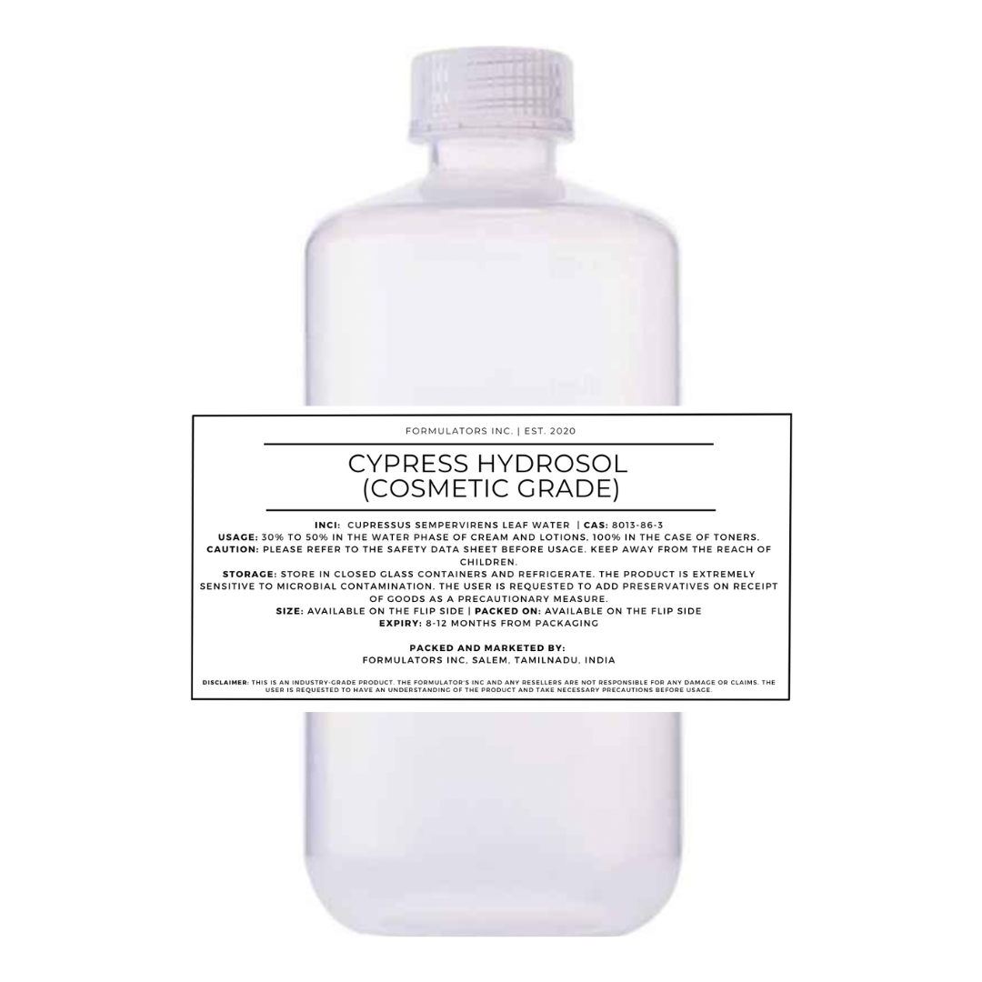 Cypress Hydrosol (Cosmetic Grade)