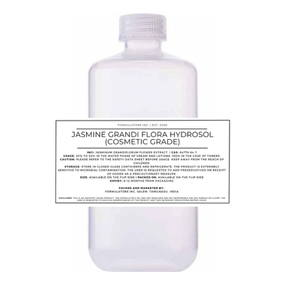 Jasmine Grandi Flora Hydrosol (Cosmetic Grade)