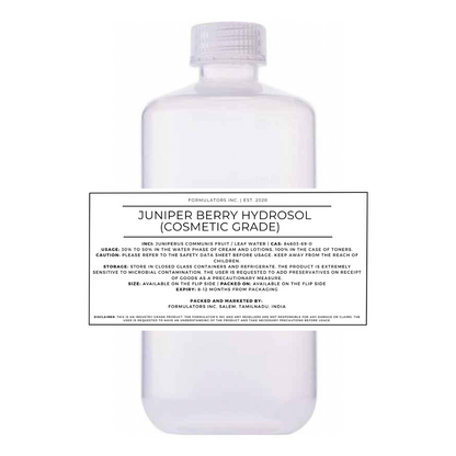 Juniper Berry Hydrosol (Cosmetic Grade)