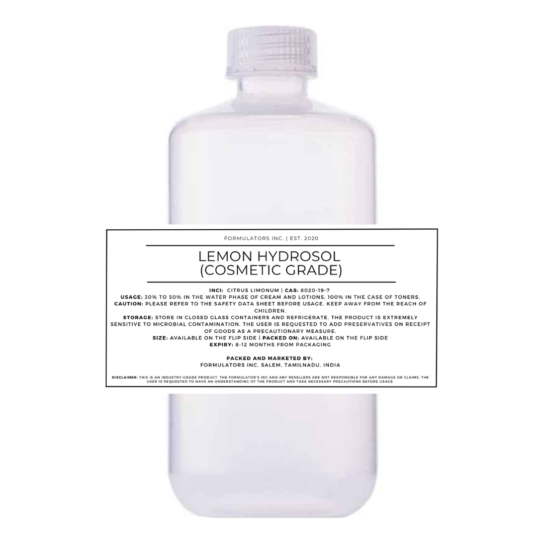 Lemon Hydrosol (Cosmetic Grade)