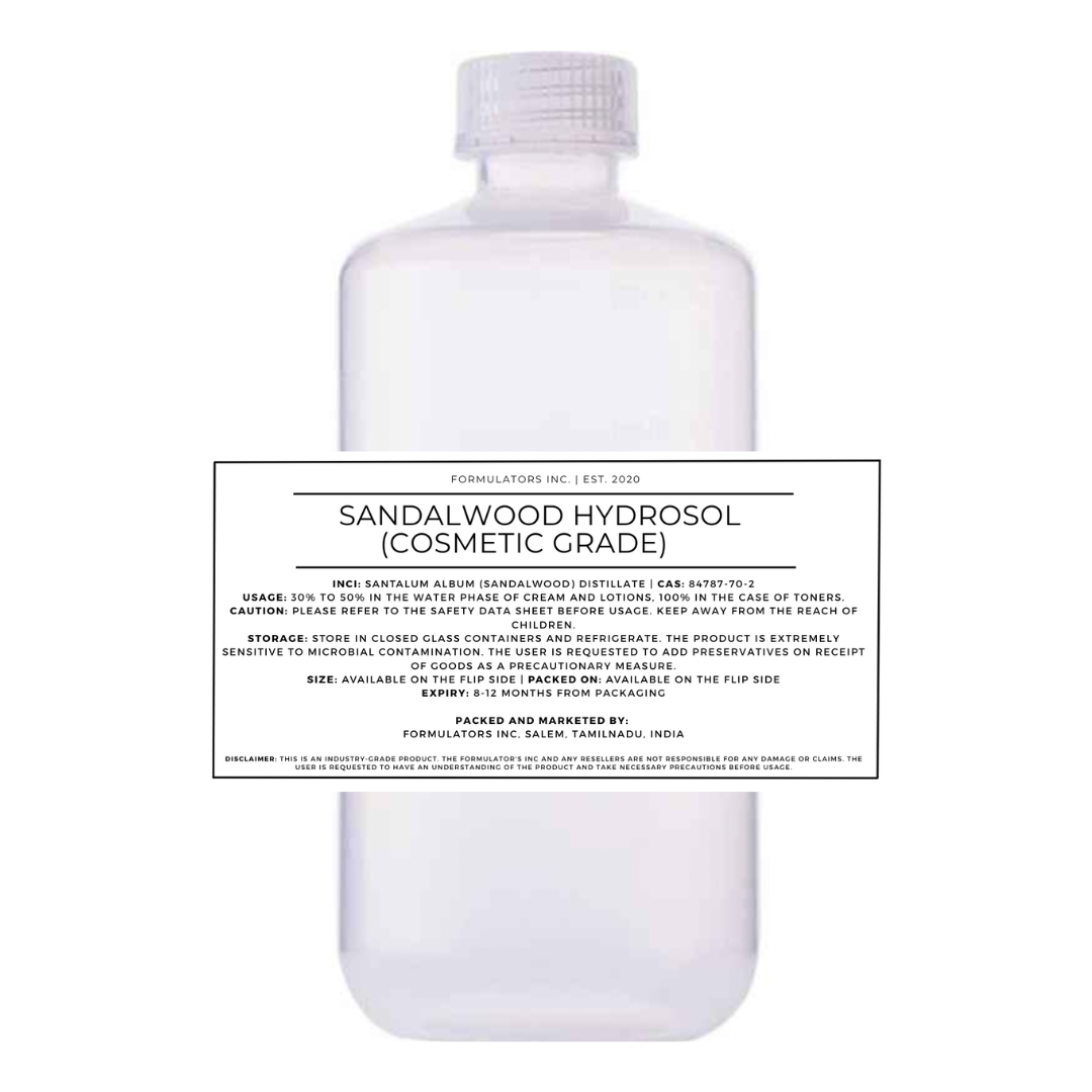 Sandalwood Hydrosol (Cosmetic Grade)