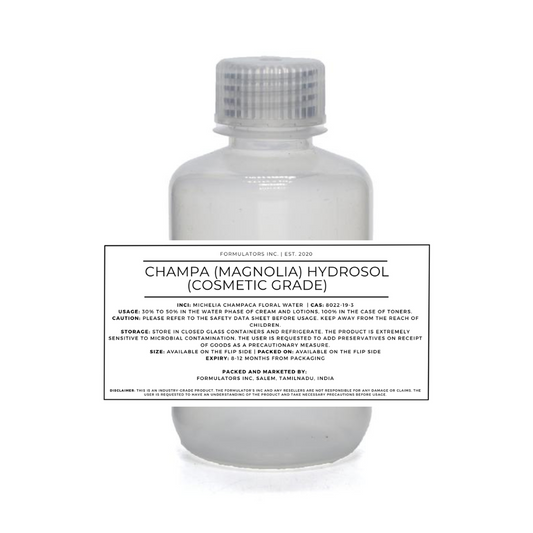 Champa (Magnolia) Hydrosol (Cosmetic Grade)