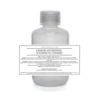 Lemon Hydrosol (Cosmetic Grade)