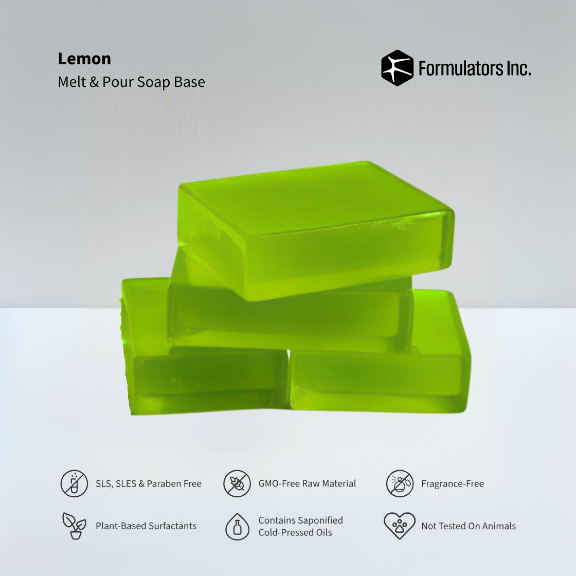 Lemon Melt And Pour Soap Base (SLS, SLES & Paraben Free)