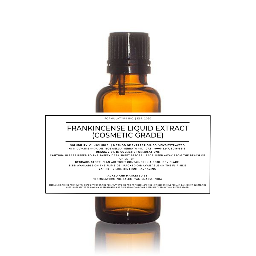 Frankincense Liquid Extract (Cosmetic Grade)