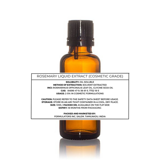 Rosemary Liquid Extract (Cosmetic Grade)