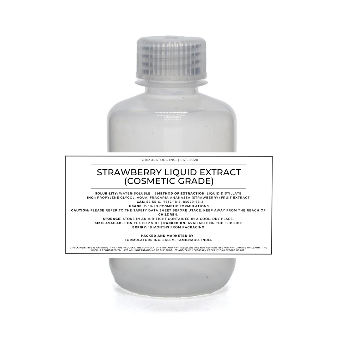 Strawberry Liquid Extract (Cosmetic Grade)