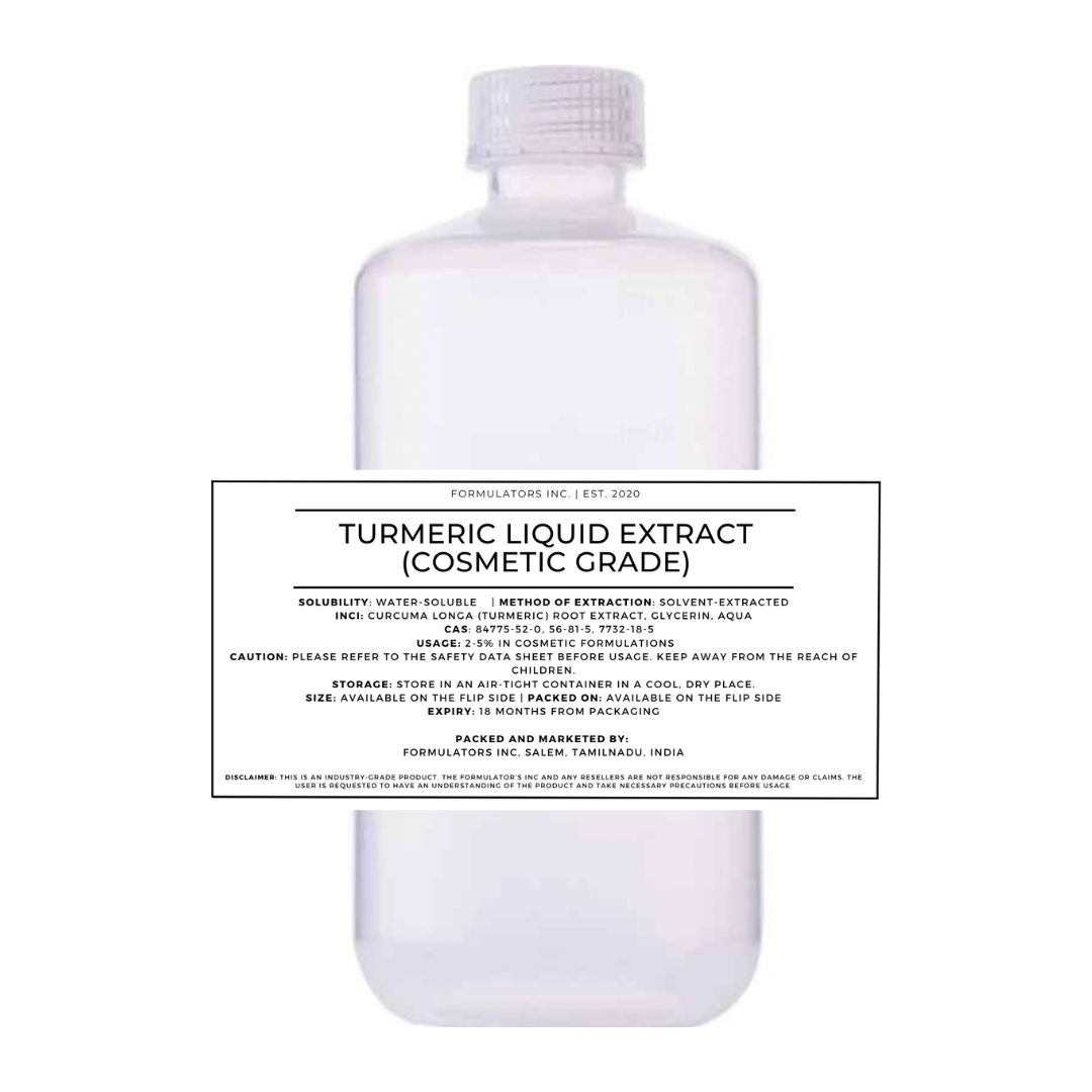 Turmeric Liquid Extract (Cosmetic Grade)