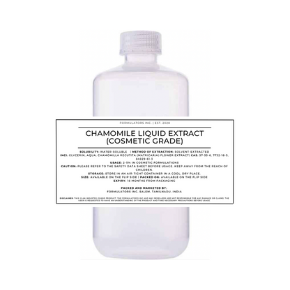 Chamomile Liquid Extract (Cosmetic Grade)