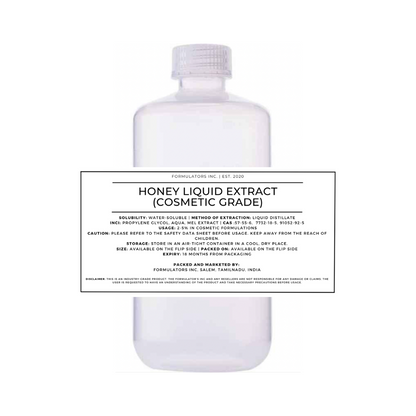 Honey Liquid Extract (Cosmetic Grade)