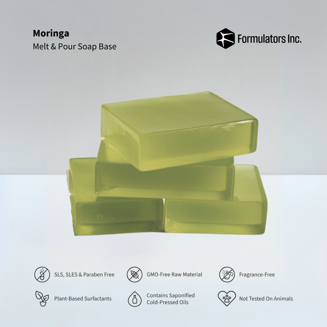 Moringa Melt And Pour Soap Base (SLS, SLES & Paraben Free)