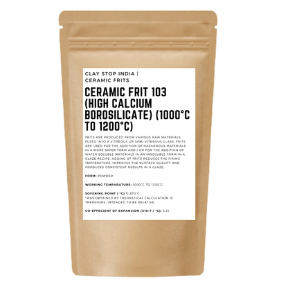 Ceramic Frit 103 (High Calcium Borosilicate) (1000°C to 1200°C)