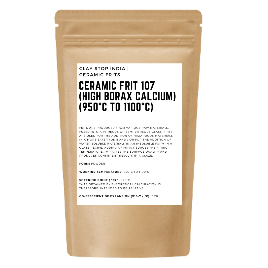 Ceramic Frit 107 (High Borax Calcium) (950°C to 1100°C)