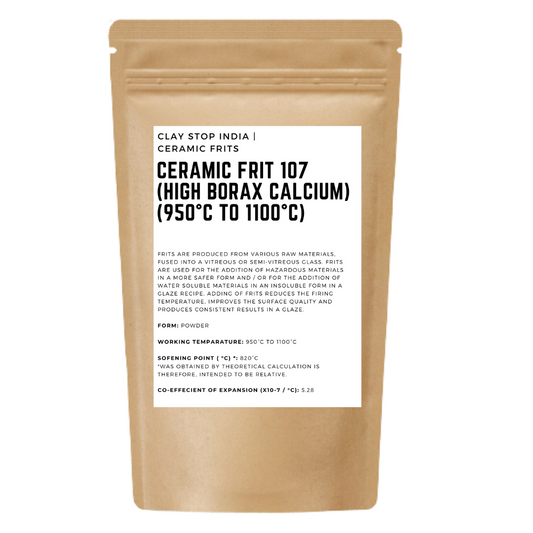 Ceramic Frit 107 (High Borax Calcium) (950°C to 1100°C)