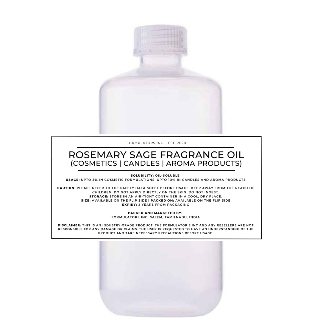 Rosemary Sage Fragrance Oil (Cosmetics | Candles | Aroma Products)