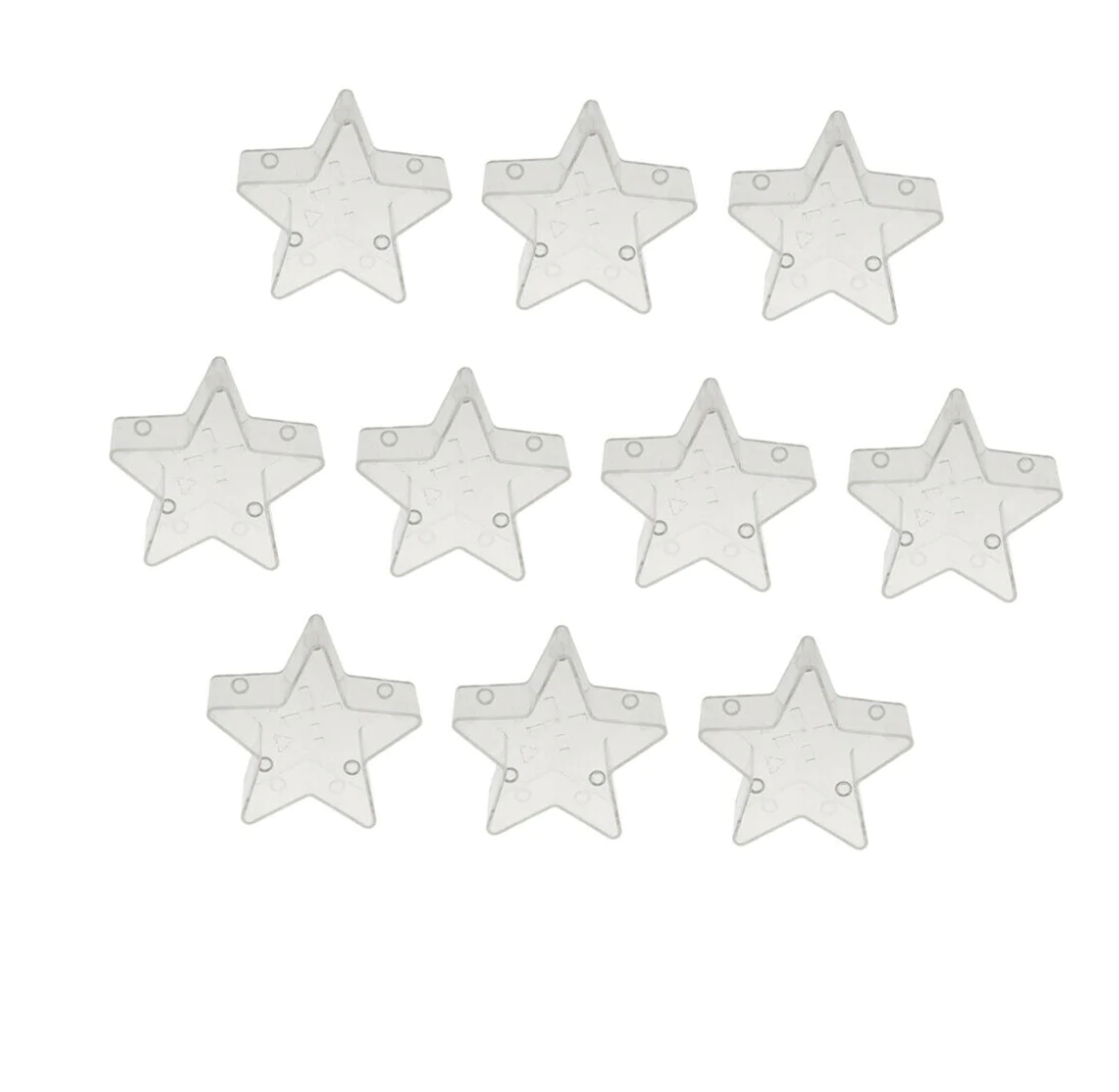 Star Polycarbonate Tea-Light Candle Containers / Cup