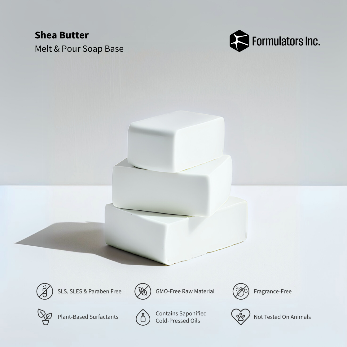 Shea Butter Melt And Pour Soap Base (SLS, SLES & Paraben Free)