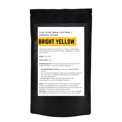 Bright Yellow (Pottery Stain)