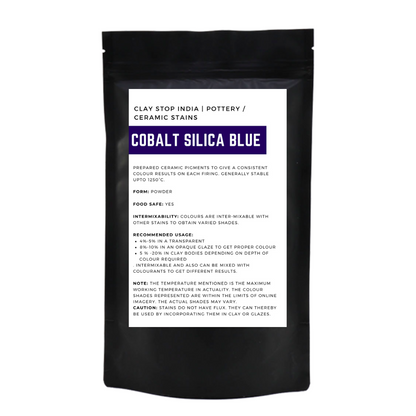 Cobalt Silica Blue (Pottery Stain)