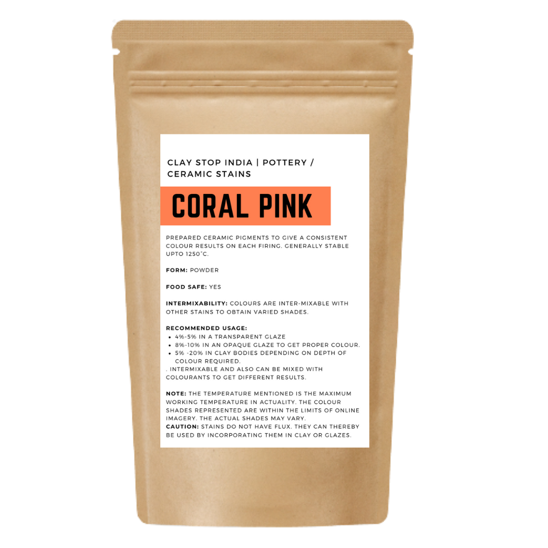 Coral Pink (Pottery Stain)