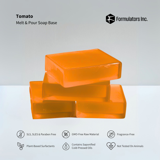 Tomato Melt And Pour Soap Base (SLS, SLES & Paraben Free)