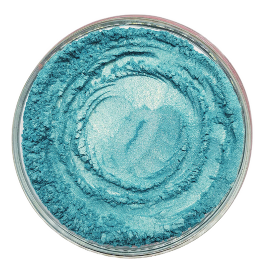 Pearlescent Turquoise Blue Mica Colour (Candle / Epoxy / Polymer Clay / Paint Making)