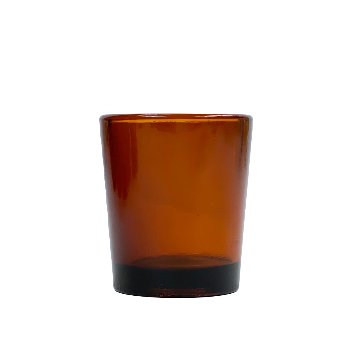 Amber Candle Votive Glass Holder/Container - 80ml