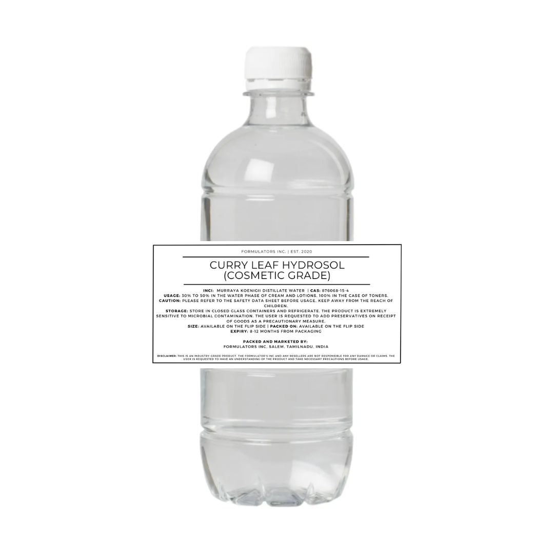 Curry Leaf Hydrosol (Cosmetic Grade)