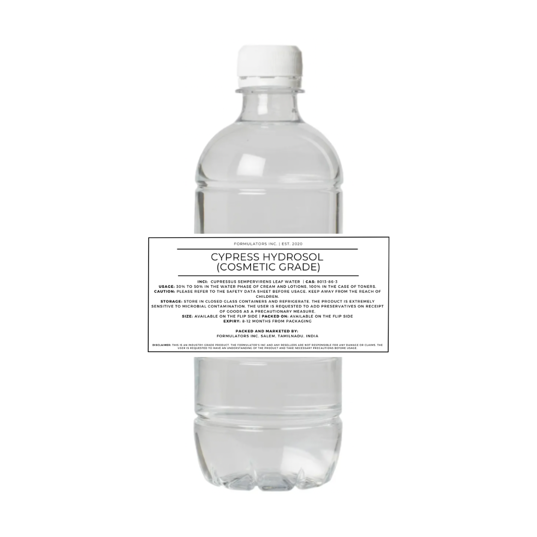 Cypress Hydrosol (Cosmetic Grade)