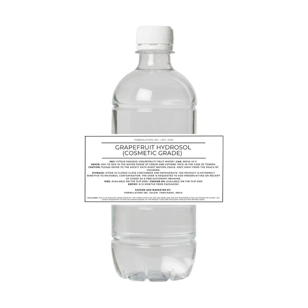 Grapefruit Hydrosol (Cosmetic Grade)